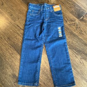 Gymboree skinny 4T dark denim jeans NWT
